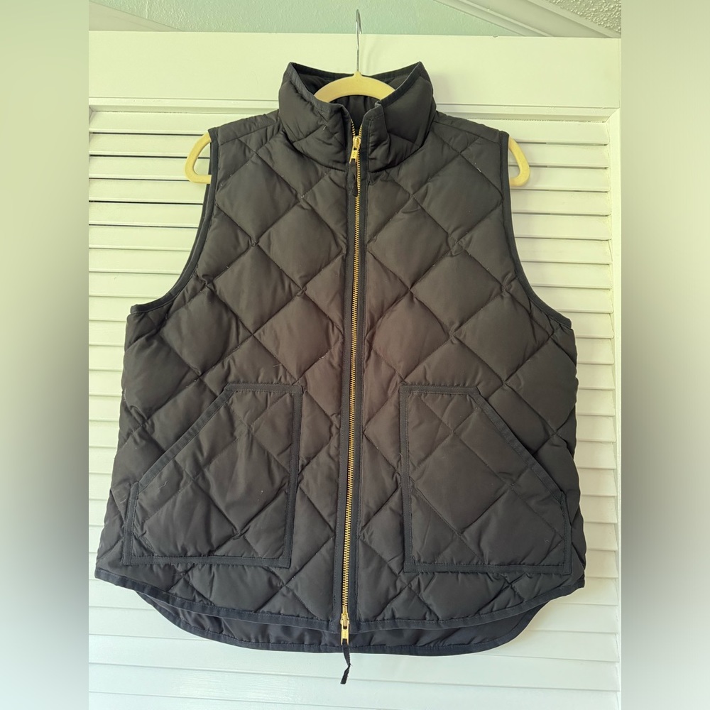 J Crew Black Vest